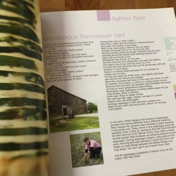 Niagara Cooks From Farm to Table Out of Print Lynn Ogryzlo - Picture 12 of 14